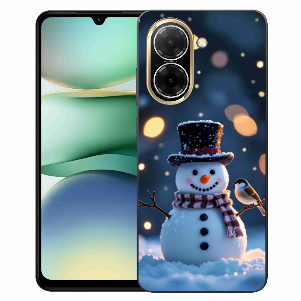 Gél borítás mmCase a Xiaomi Redmi A5 173,45 - karácsonyi hóemberhez