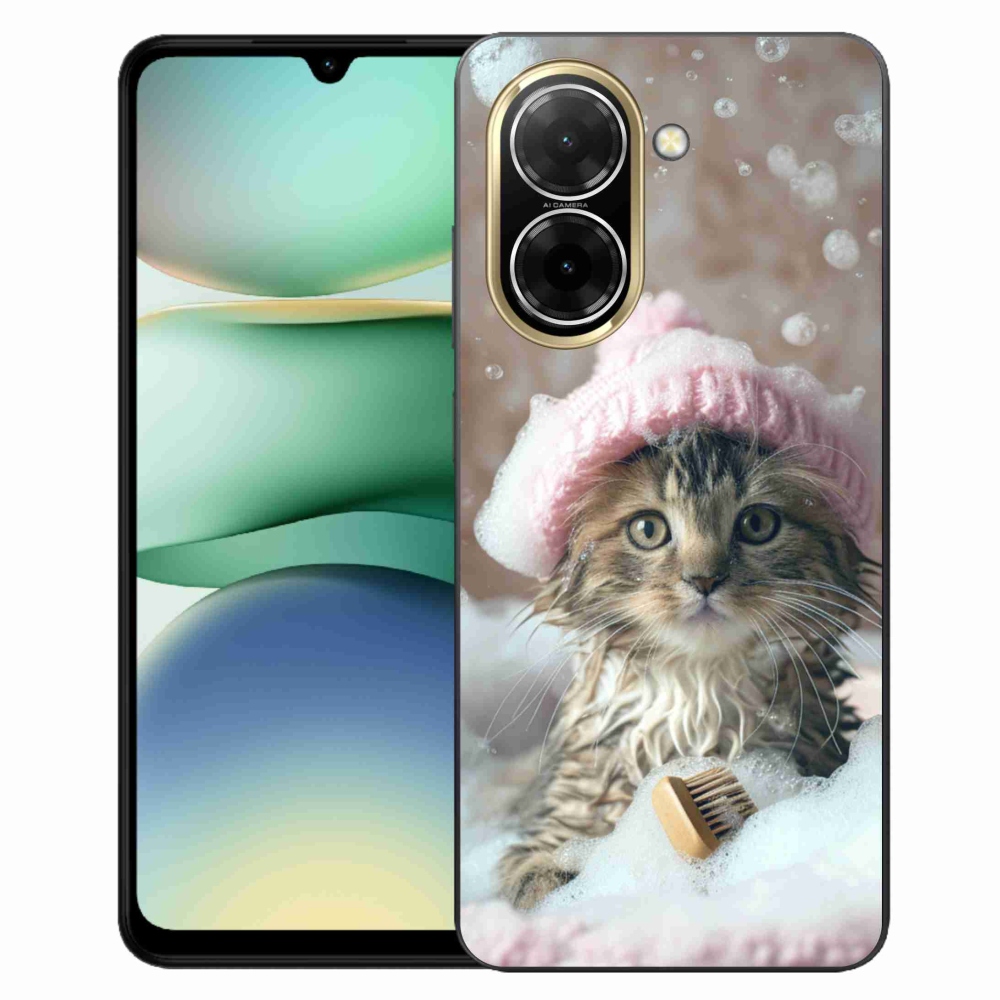 Gél borító mmCase a Xiaomi Redmi A5 (173.45x79.35x8.45mm) - cica és fürdő