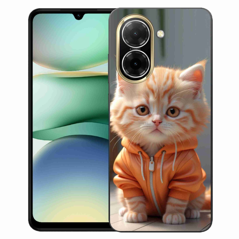 Gél borítás mmCase a Xiaomi Redmi A5 (173.45x79.35x8.45mm) - cica a kapucnis pulóverben