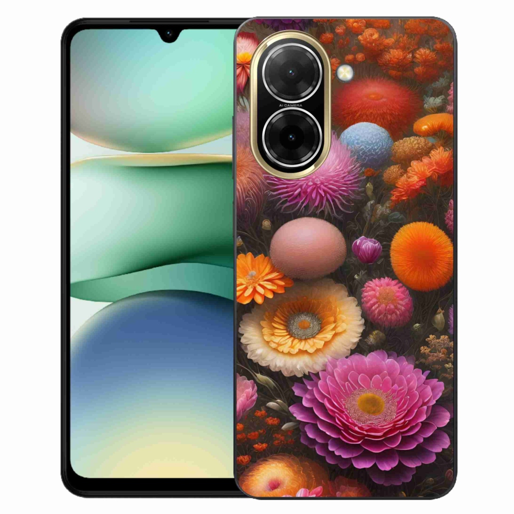 Gél borító mmCase a Xiaomi Redmi A5 (173.45x79.35x8.45mm) - virágos kompozícióhoz