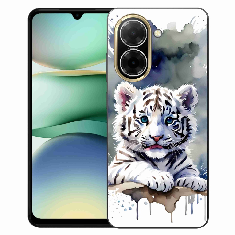 Gél borítás mmCase a Xiaomi Redmi A5 (173.45x79.35x8.45mm) - fehér tigriskölyökhöz