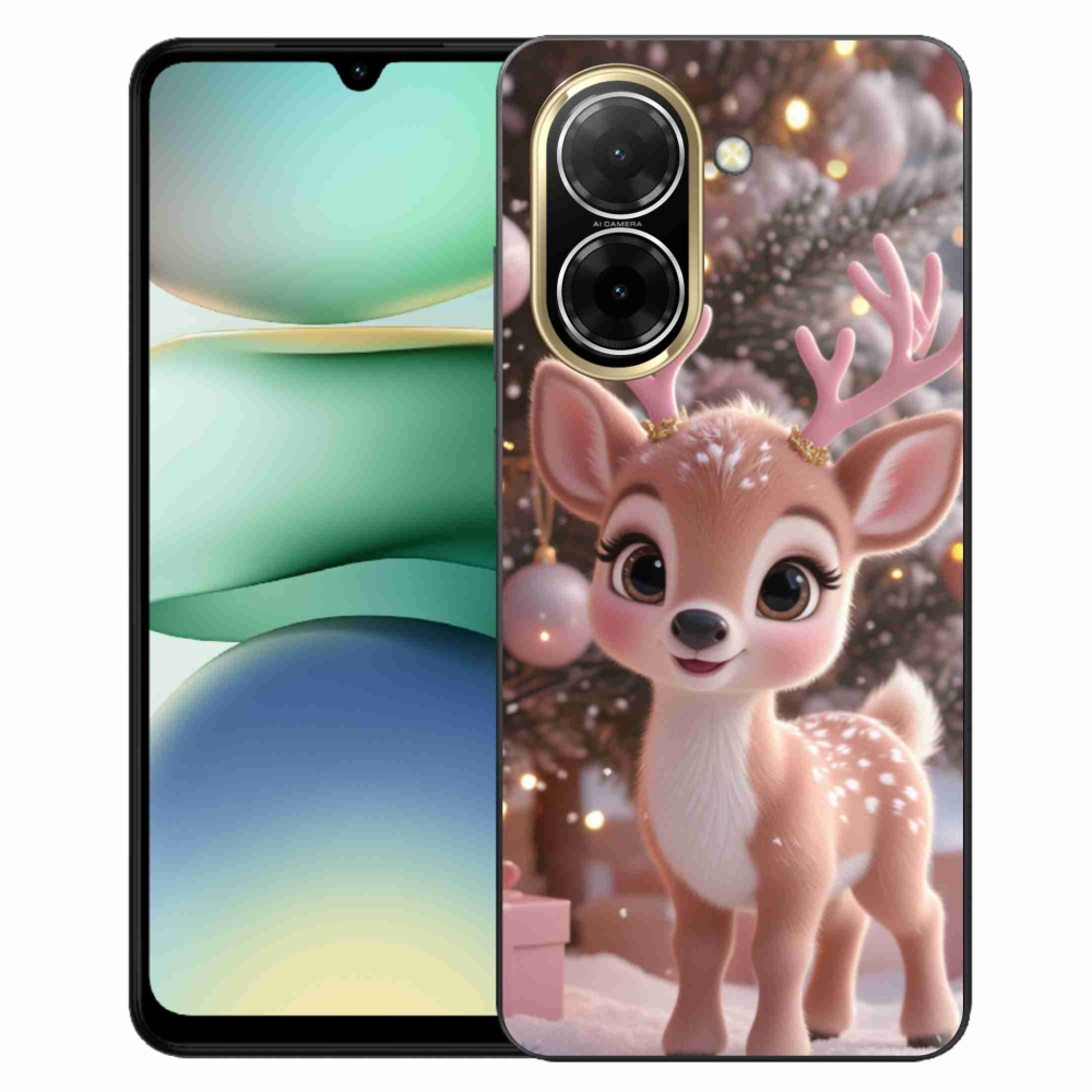 Gél borítás mmCase a Xiaomi Redmi A5 (173.45x79.35x8.45mm) - aranyos rénszarvashoz