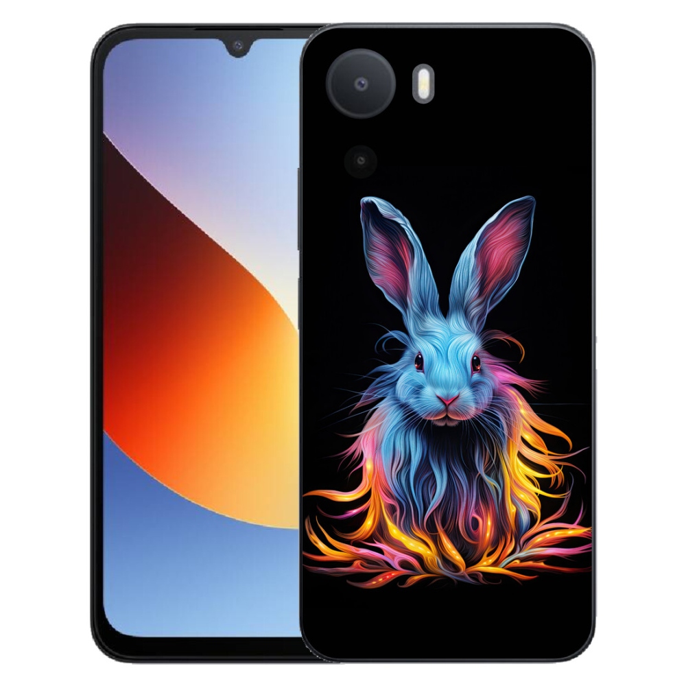 mmCase gélhuzat a Xiaomi Redmi A7 Pro-hoz – absztrakt nyúl