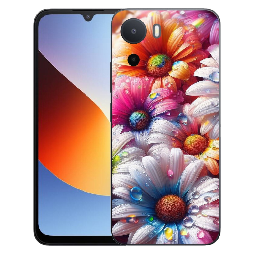 mmCase géltok a Xiaomi Redmi A7 Pro-hoz – színes margaréták