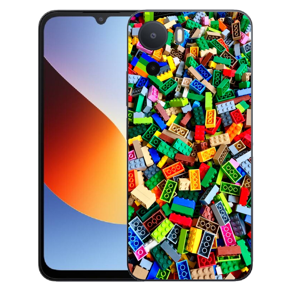 mmCase géltok a Xiaomi Redmi A7 Pro-hoz – színes építőelemek