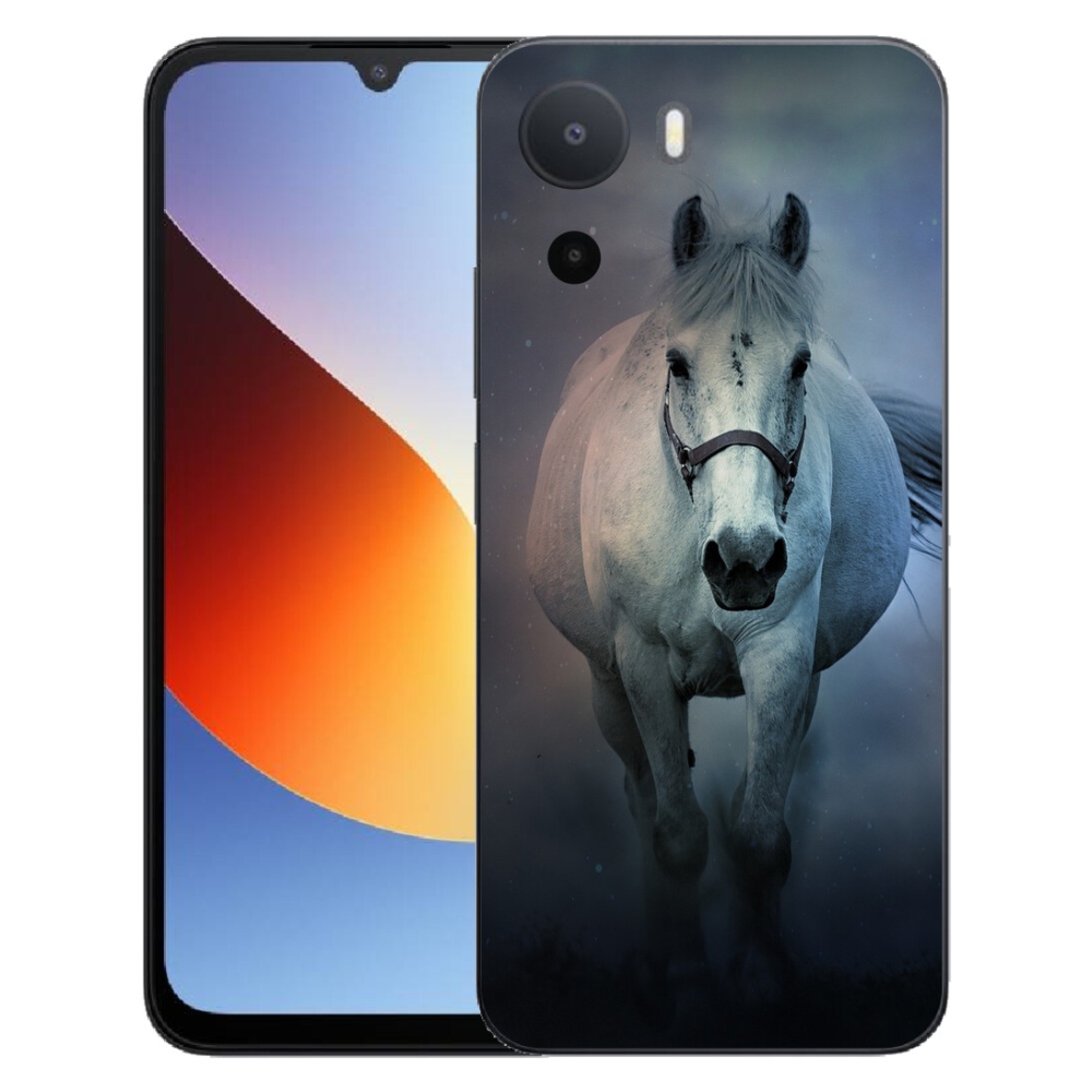 mmCase gél tok a Xiaomi Redmi A7 Pro-hoz – futó fehér ló