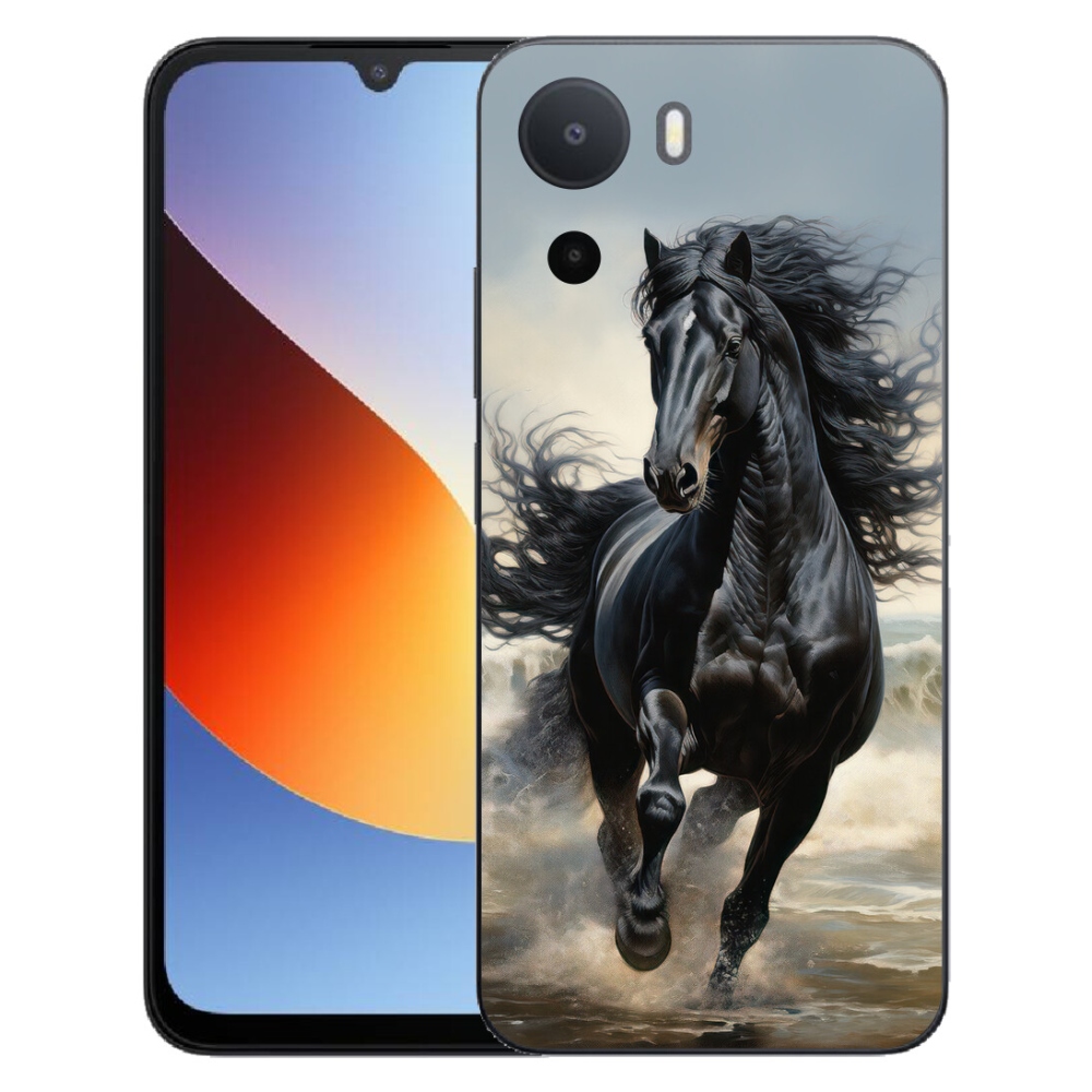 mmCase géltok a Xiaomi Redmi A7 Pro-hoz – futó fekete ló