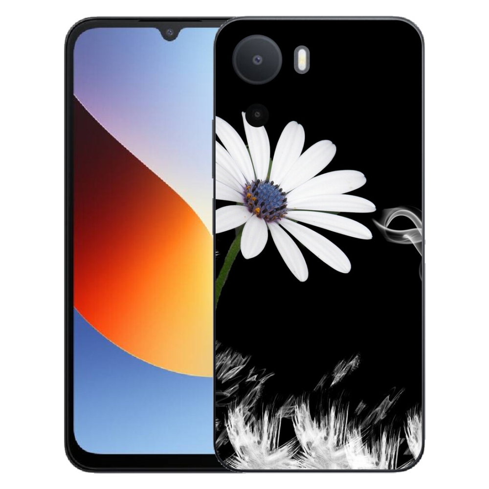 mmCase gélhuzat a Xiaomi Redmi A7 Pro-hoz – fehér virág