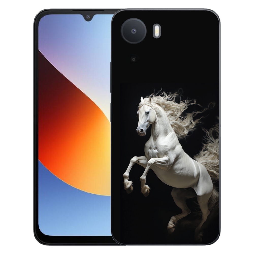 mmCase gélhuzat a Xiaomi Redmi A7 Pro-hoz – fehér ló 4