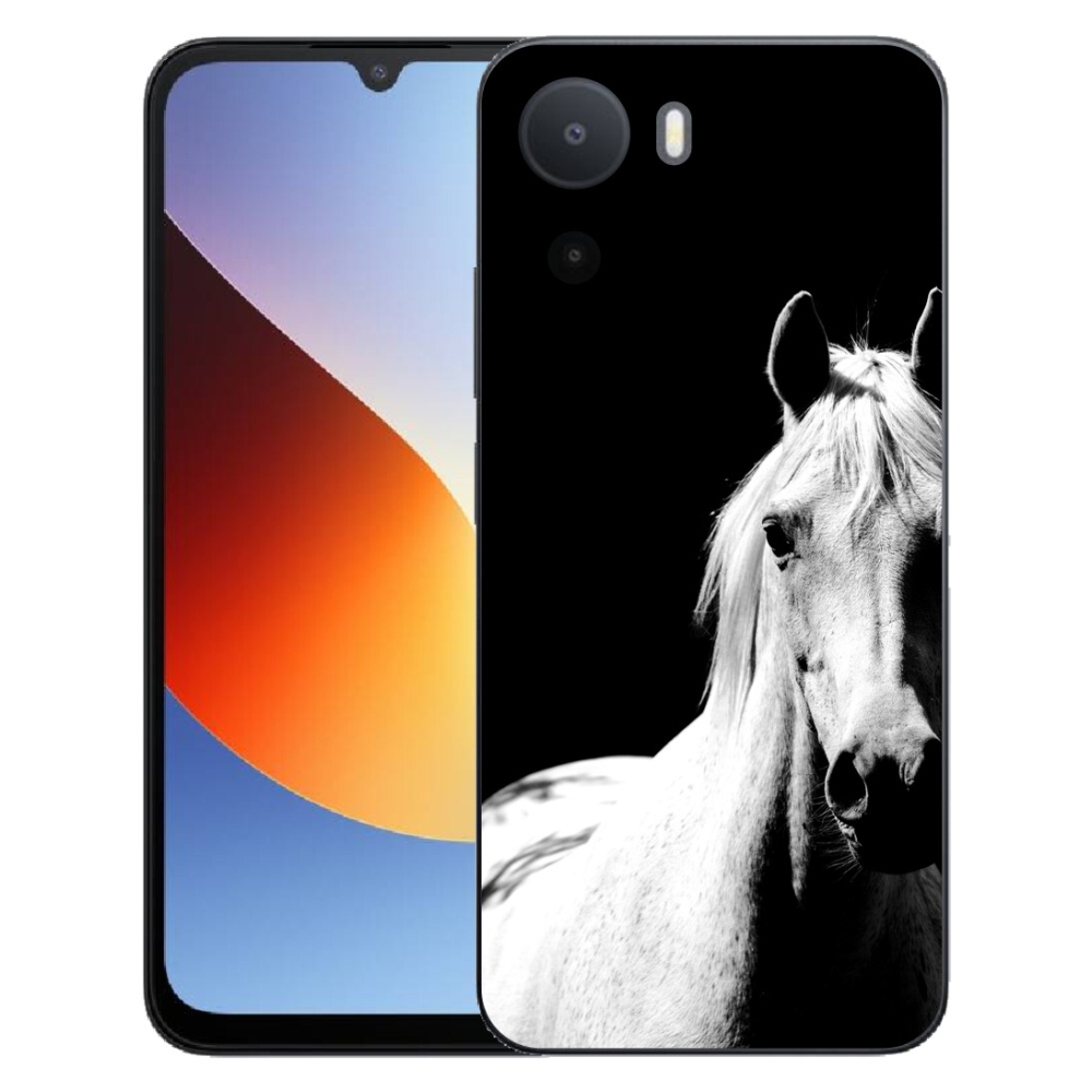 mmCase gélhuzat a Xiaomi Redmi A7 Pro-hoz – fehér ló 5