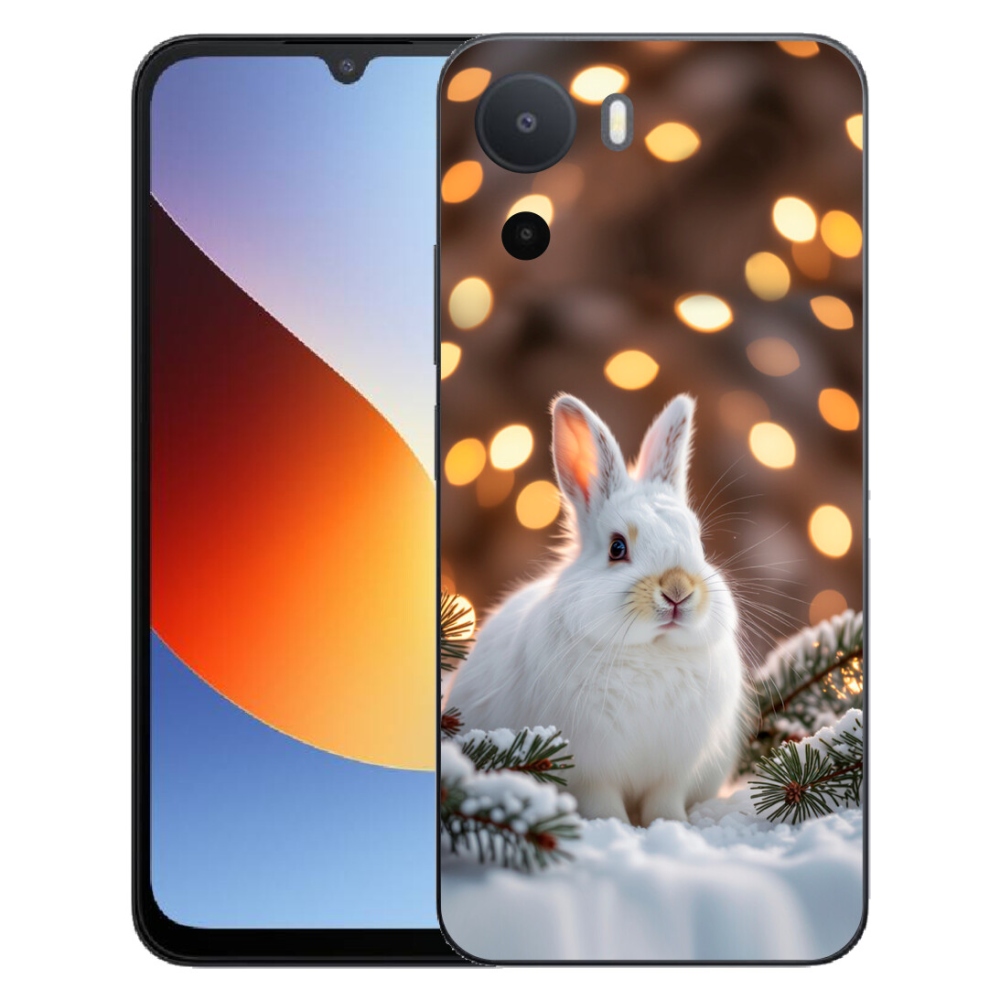 mmCase géltok a Xiaomi Redmi A7 Pro-hoz – fehér nyúl