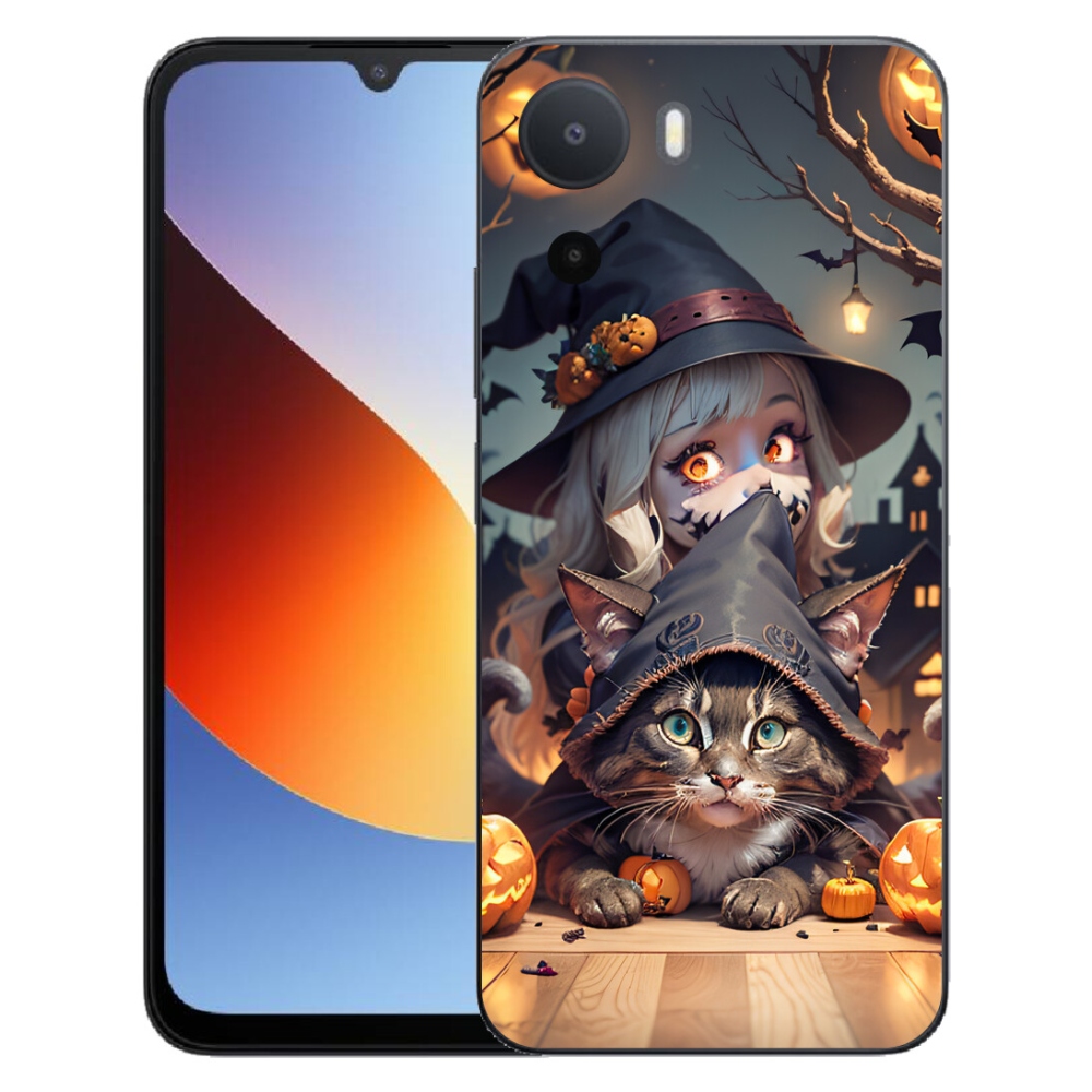 mmCase gél tok a Xiaomi Redmi A7 Pro-hoz – boszorkány macskával