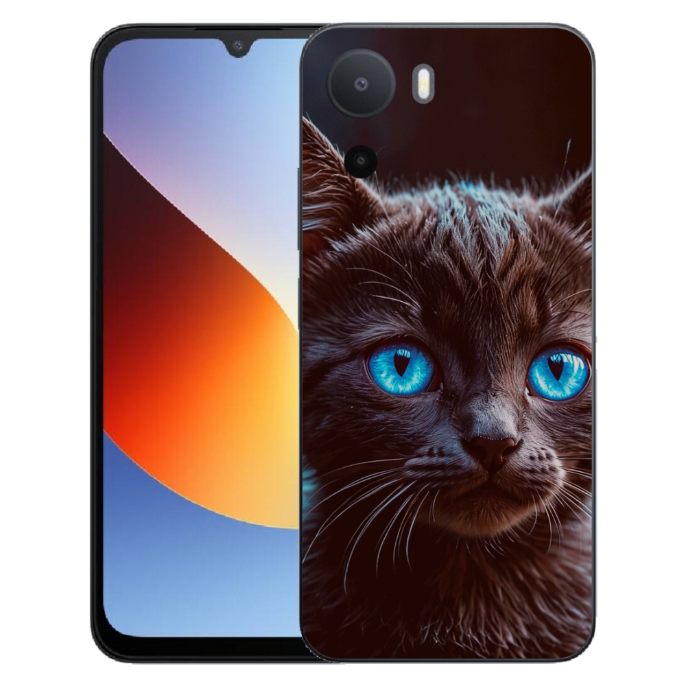 mmCase gél tok a Xiaomi Redmi A7 Pro-hoz – fekete cica 2