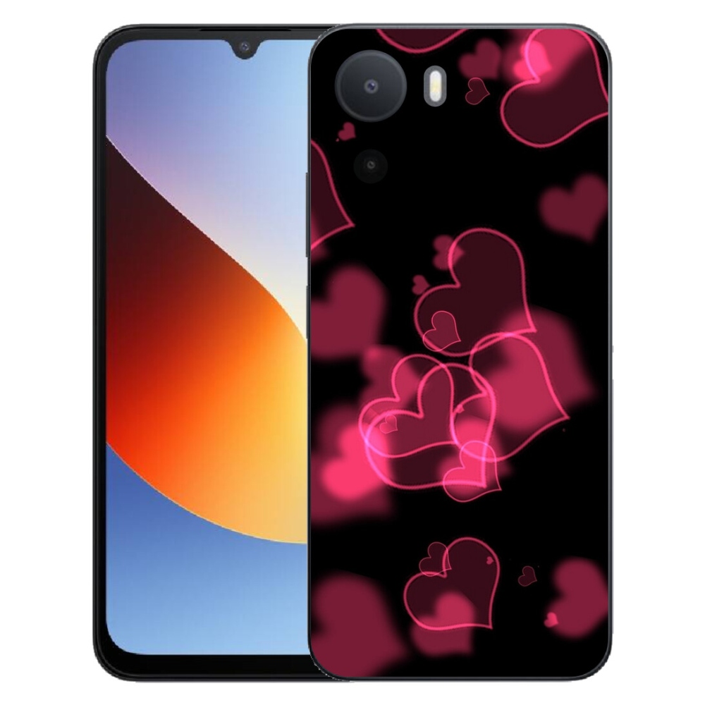mmCase géltok a Xiaomi Redmi A7 Pro-hoz – piros szívecskék
