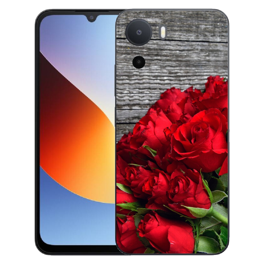 mmCase géltok a Xiaomi Redmi A7 Pro-hoz – vörös rózsák