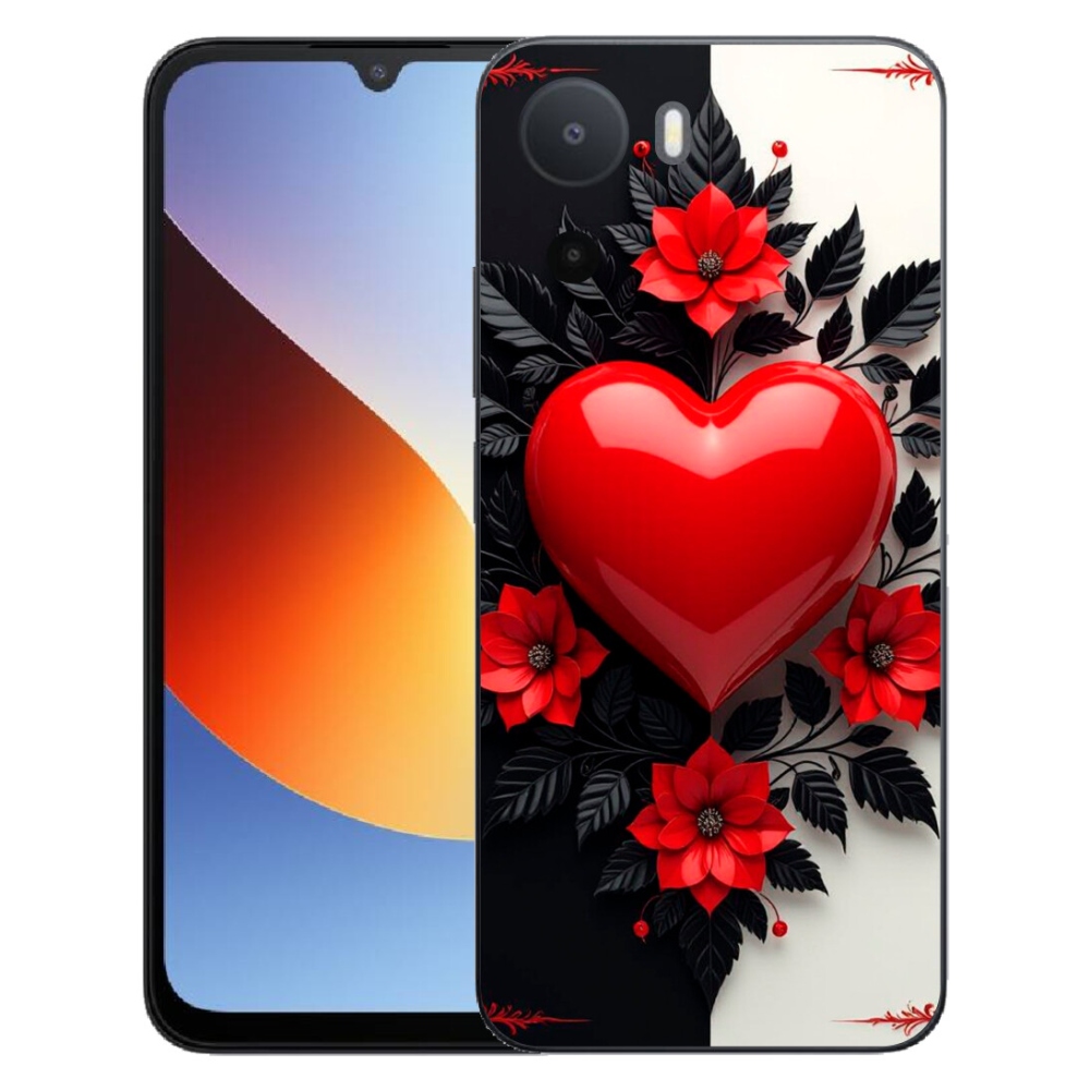 mmCase géltok a Xiaomi Redmi A7 Pro-hoz – piros szív