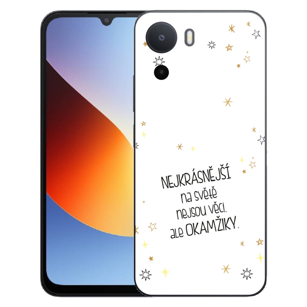 mmCase géltok a Xiaomi Redmi A7 Pro-hoz – idézet 4, fehér háttérrel