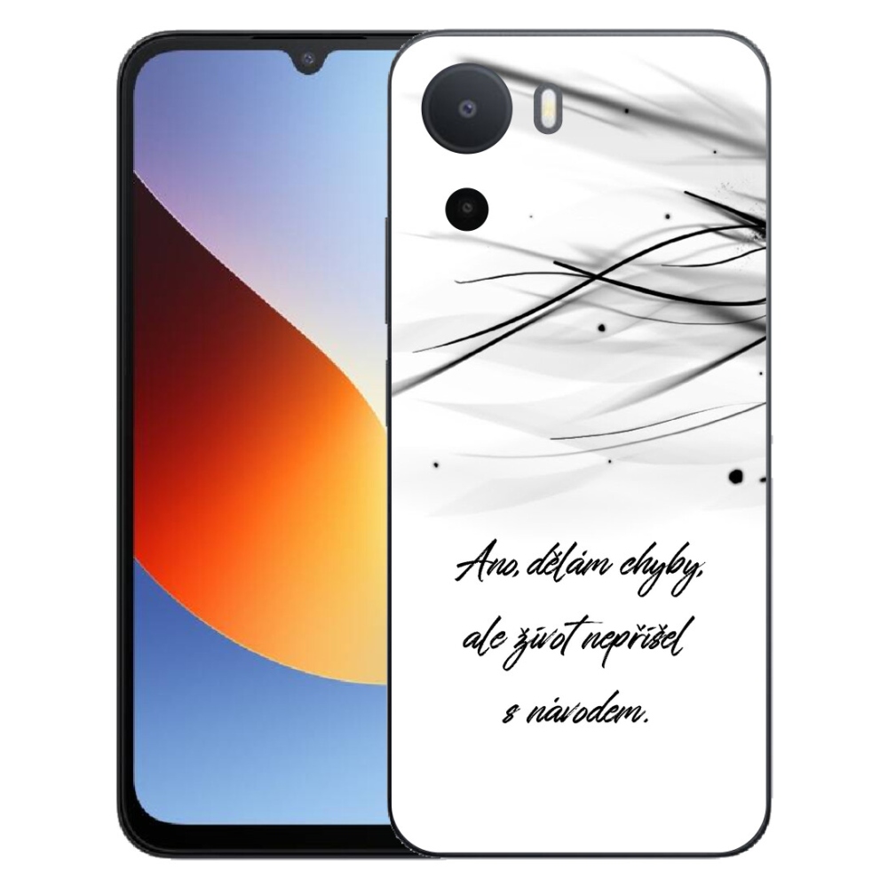 mmCase géltok a Xiaomi Redmi A7 Pro-hoz – idézet fehér háttérrel