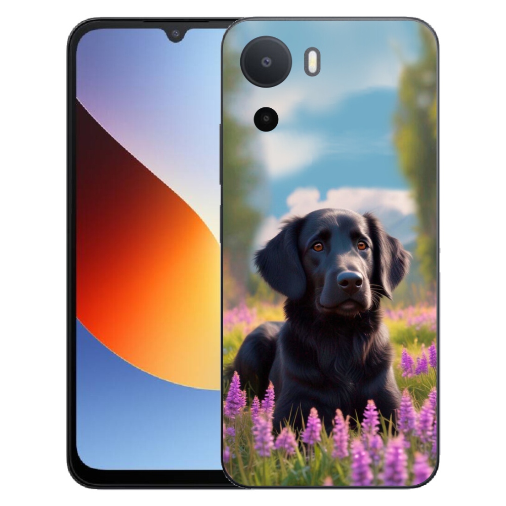 mmCase géltok a Xiaomi Redmi A7 Pro-hoz – elegáns fekete retriever