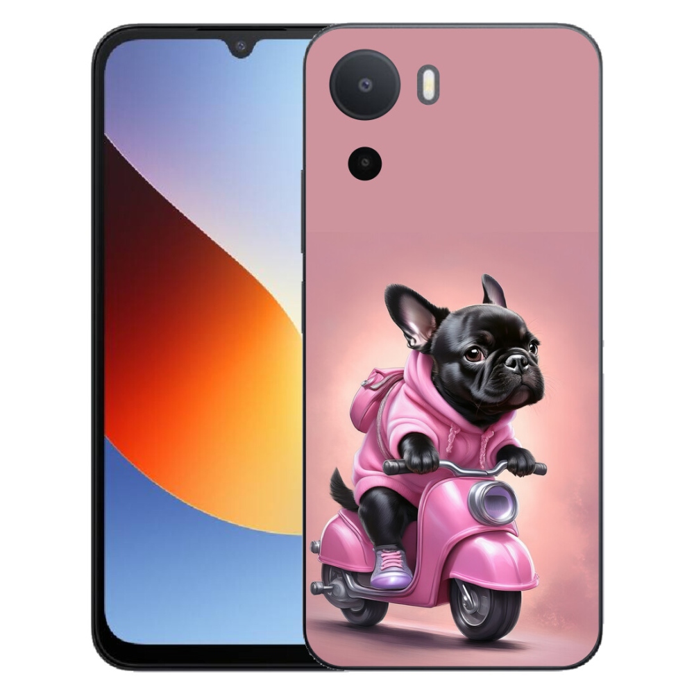 mmCase gél tok a Xiaomi Redmi A7 Pro-hoz – francia buldog robogón