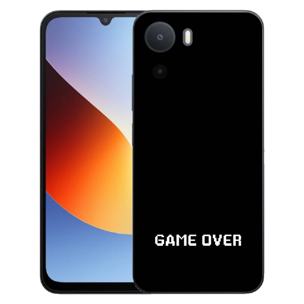 mmCase géltok a Xiaomi Redmi A7 Pro-hoz – „game over” fekete háttérrel