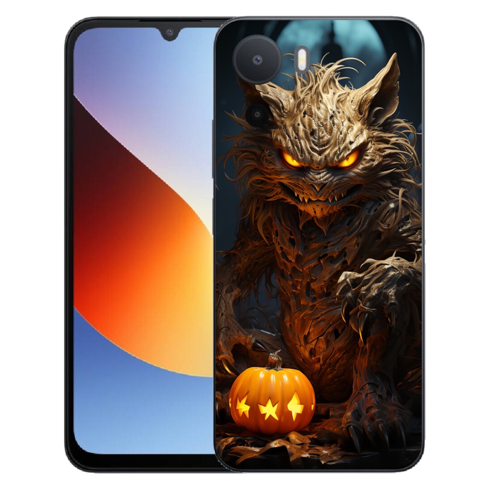 mmCase gél tok a Xiaomi Redmi A7 Pro-hoz – halloweeni szörny