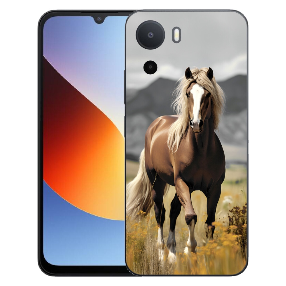 mmCase géltok a Xiaomi Redmi A7 Pro-hoz – barna ló 1