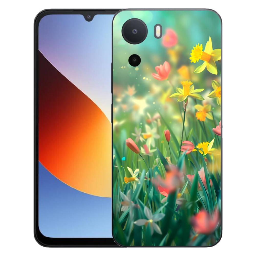 mmCase gél tok a Xiaomi Redmi A7 Pro-hoz – tavaszi virágok