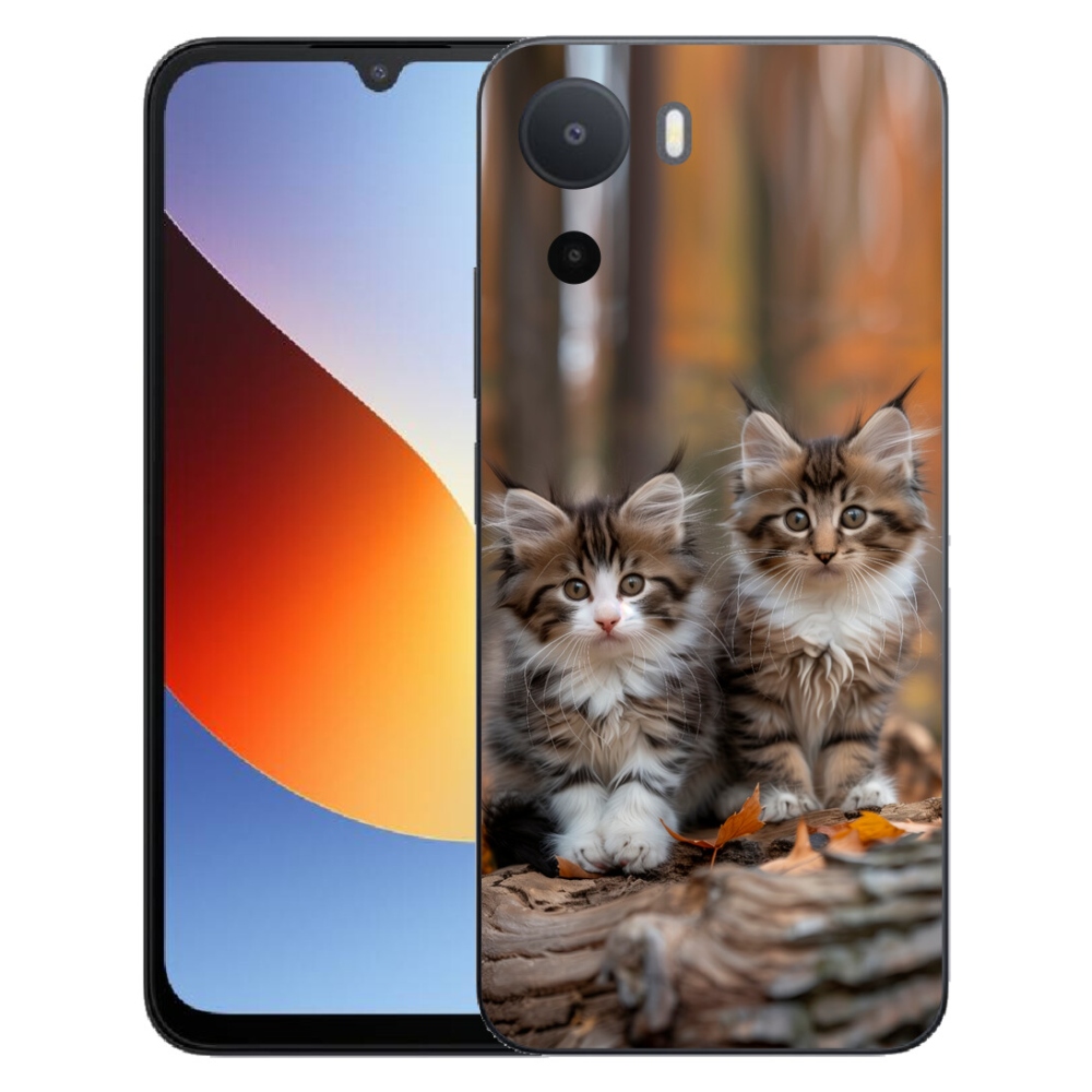 mmCase géltok a Xiaomi Redmi A7 Pro-hoz – macska-duó 3
