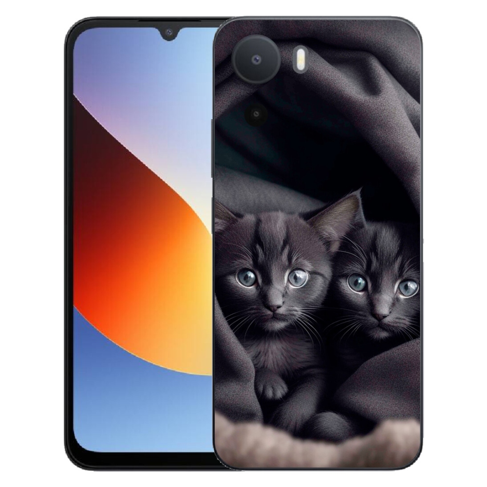 mmCase géltok a Xiaomi Redmi A7 Pro-hoz – macska-duó