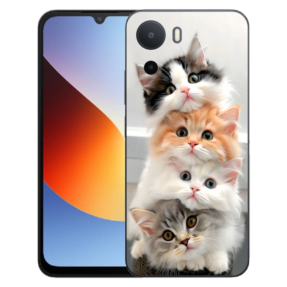 mmCase gél tok a Xiaomi Redmi A7 Pro-hoz – macskás csapat