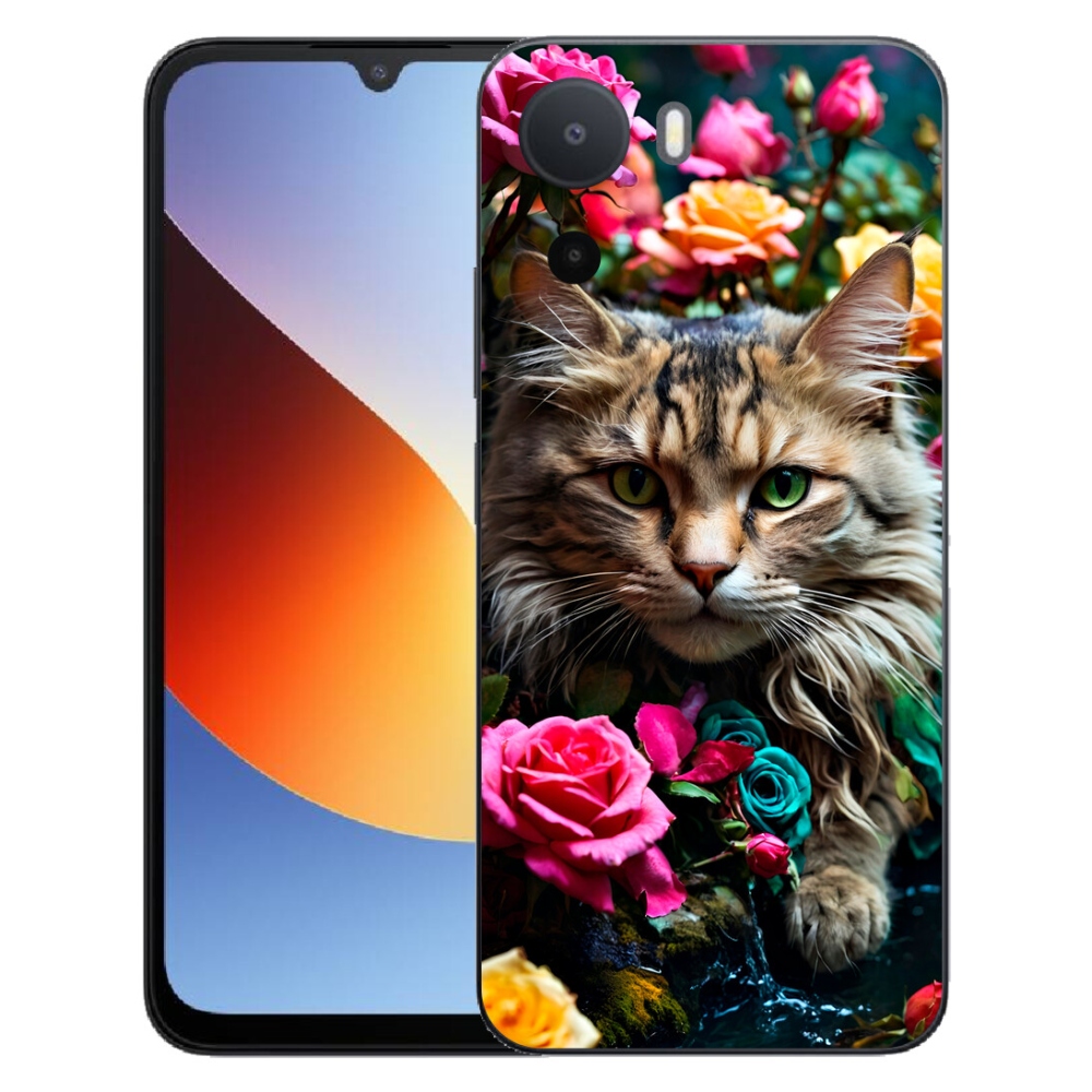 mmCase gél tok a Xiaomi Redmi A7 Pro-hoz – macskás mintás 2