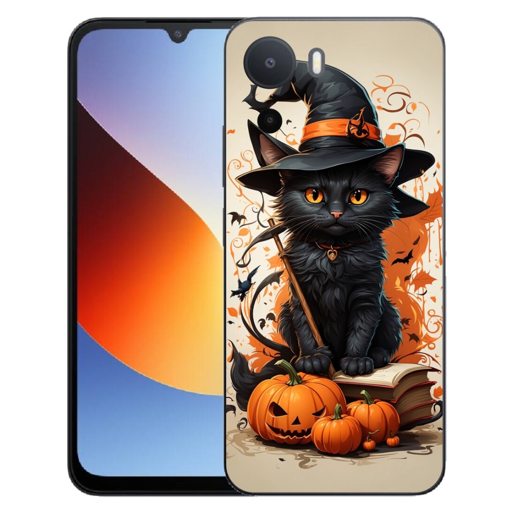 mmCase géltok a Xiaomi Redmi A7 Pro-hoz – varázsló macska