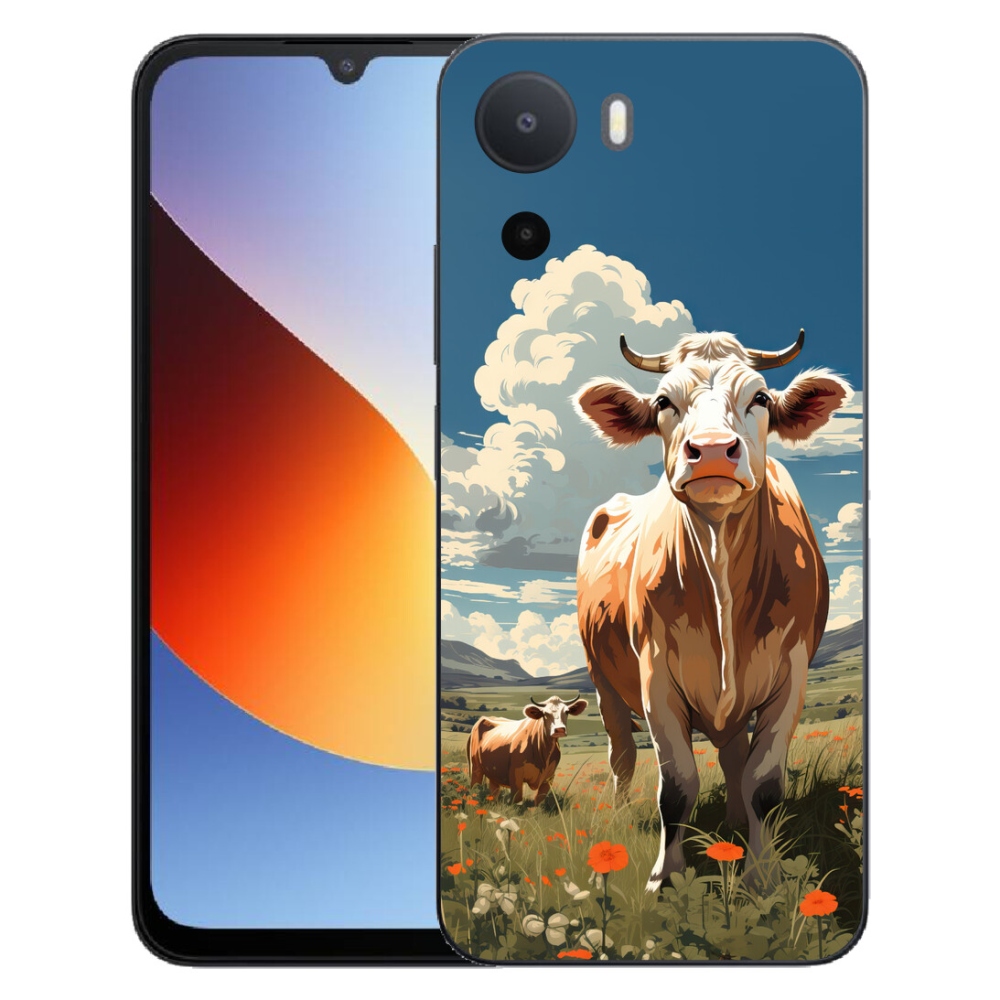 mmCase gél tok a Xiaomi Redmi A7 Pro-hoz – tehenek a réten
