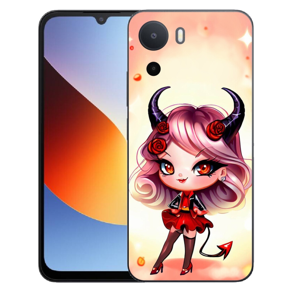 mmCase géltok a Xiaomi Redmi A7 Pro-hoz – rajzolt kis ördögnő