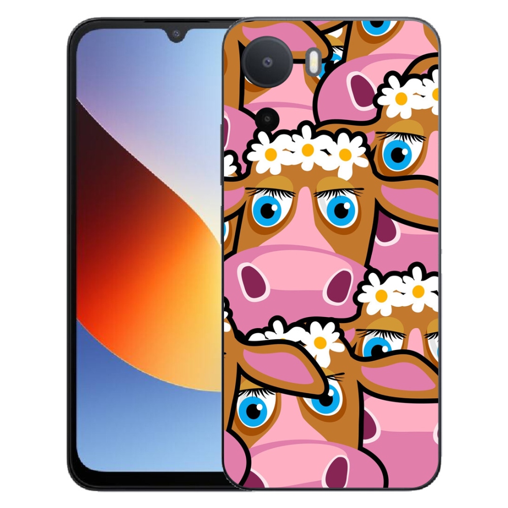 mmCase gél tok a Xiaomi Redmi A7 Pro-hoz – rajzolt tehenek