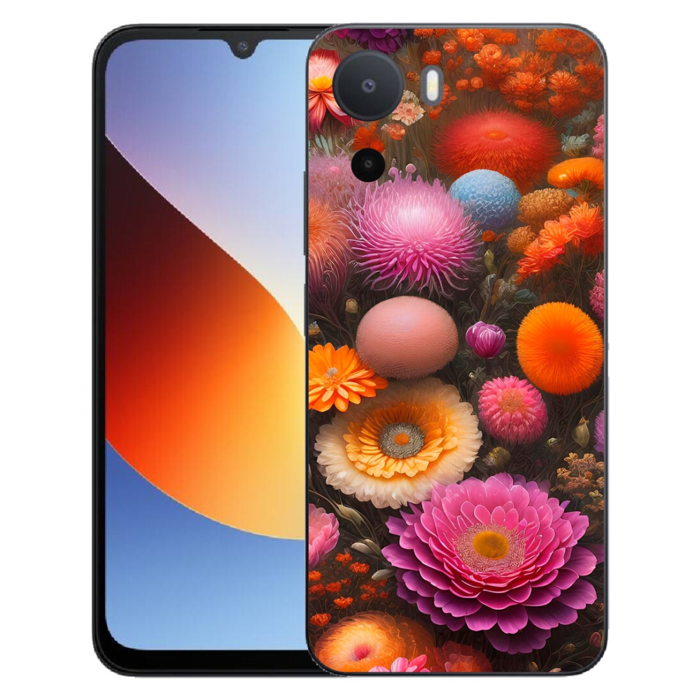 mmCase gél tok a Xiaomi Redmi A7 Pro-hoz – virágkompozíció