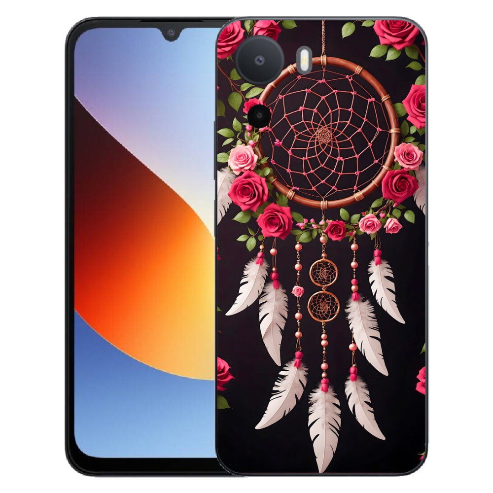 mmCase géltok a Xiaomi Redmi A7 Pro-hoz – álomfogó rózsákkal