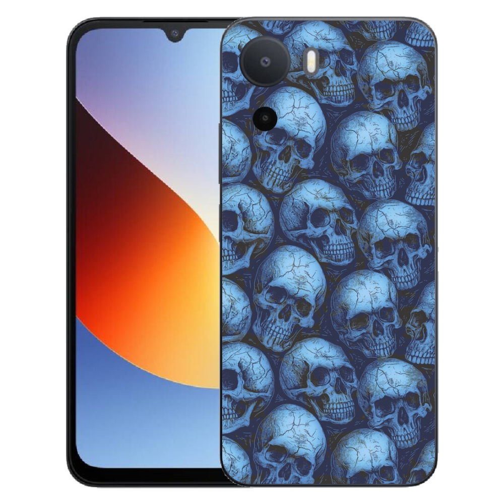 mmCase gél tok a Xiaomi Redmi A7 Pro-hoz – koponyák