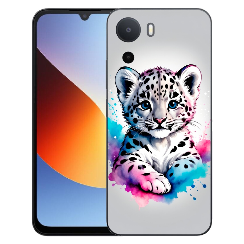 mmCase gélhuzat a Xiaomi Redmi A7 Pro-hoz – leopárdkölyök