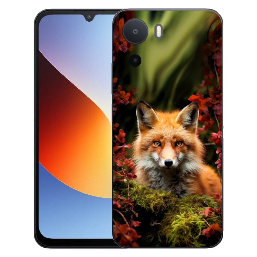 mmCase géltok a Xiaomi Redmi A7 Pro-hoz – róka az erdőben