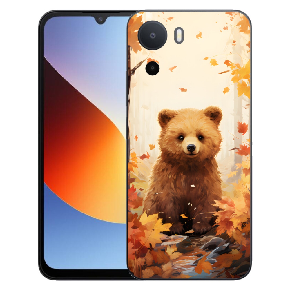 mmCase géltok a Xiaomi Redmi A7 Pro-hoz – medve az erdőben