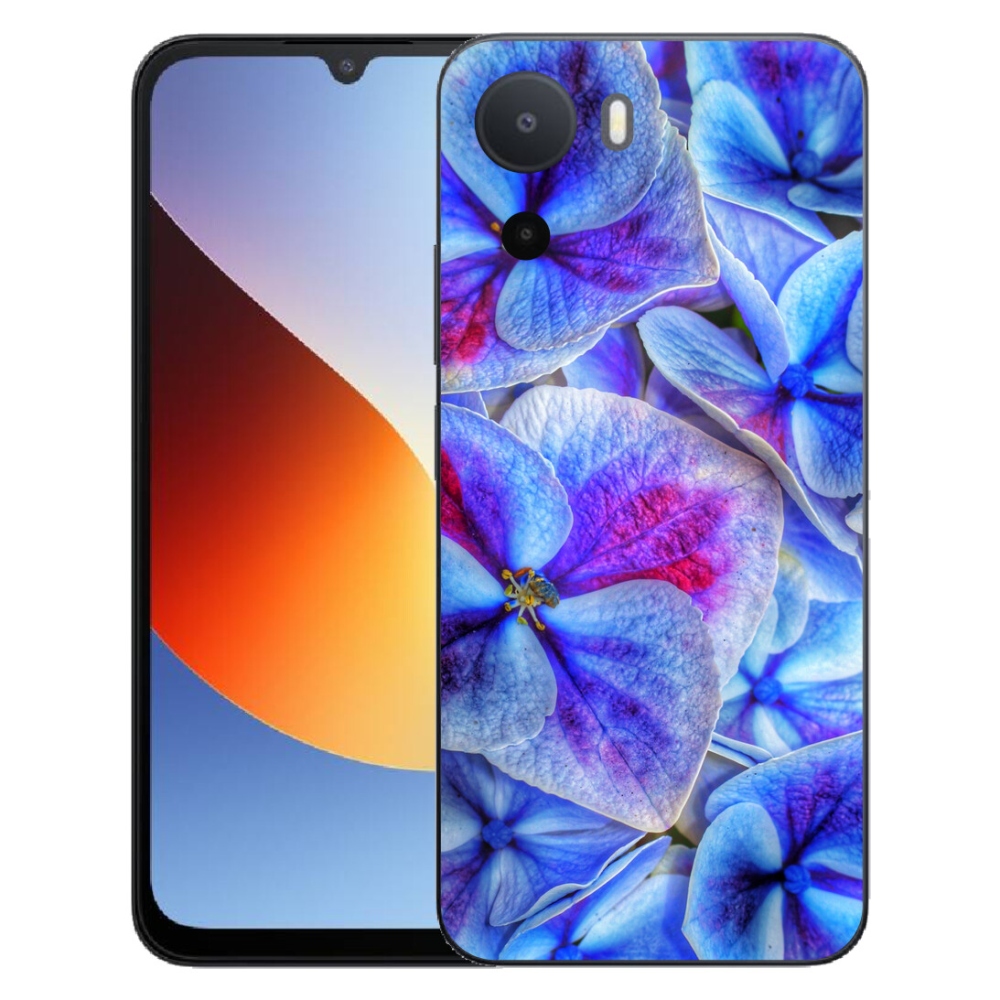 mmCase géltok a Xiaomi Redmi A7 Pro-hoz – kék virágok 1