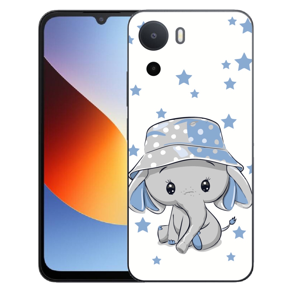 mmCase géltok a Xiaomi Redmi A7 Pro-hoz – kék elefánt
