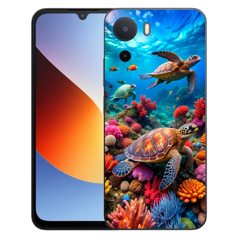 mmCase gélhuzat a Xiaomi Redmi A7 Pro-hoz – Tengeri világ 2