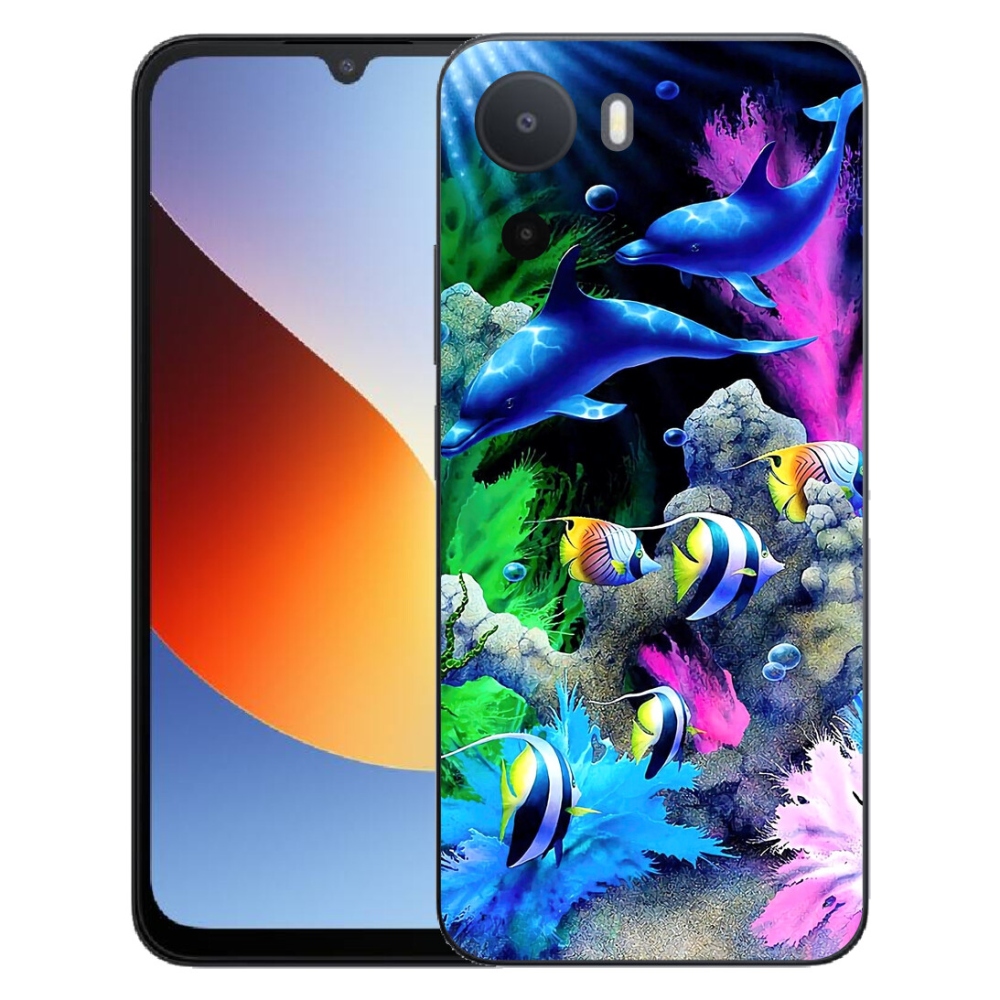 mmCase gélhuzat a Xiaomi Redmi A7 Pro-hoz – tengeri világ