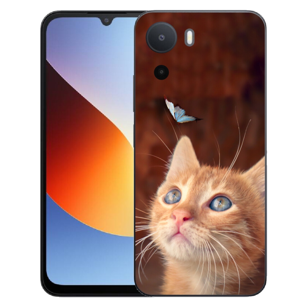 mmCase gél tok a Xiaomi Redmi A7 Pro-hoz – pillangó és cica