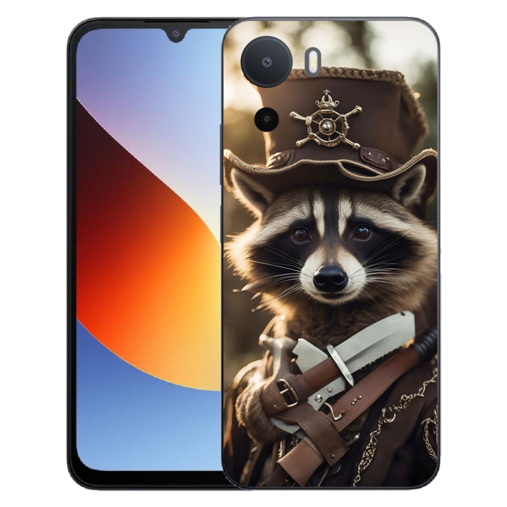 mmCase gélhuzat a Xiaomi Redmi A7 Pro-hoz – egyenruhás mosómedve