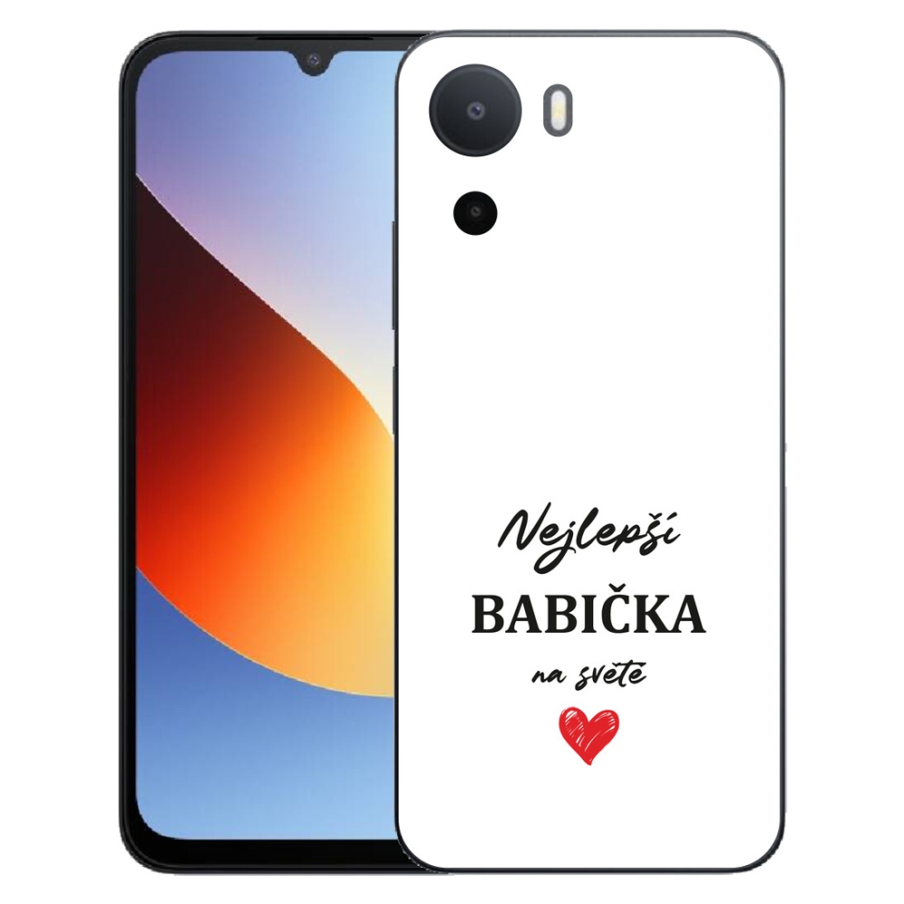 mmCase géltok a Xiaomi Redmi A7 Pro-hoz – a legjobb nagymama 1 fehér háttérrel