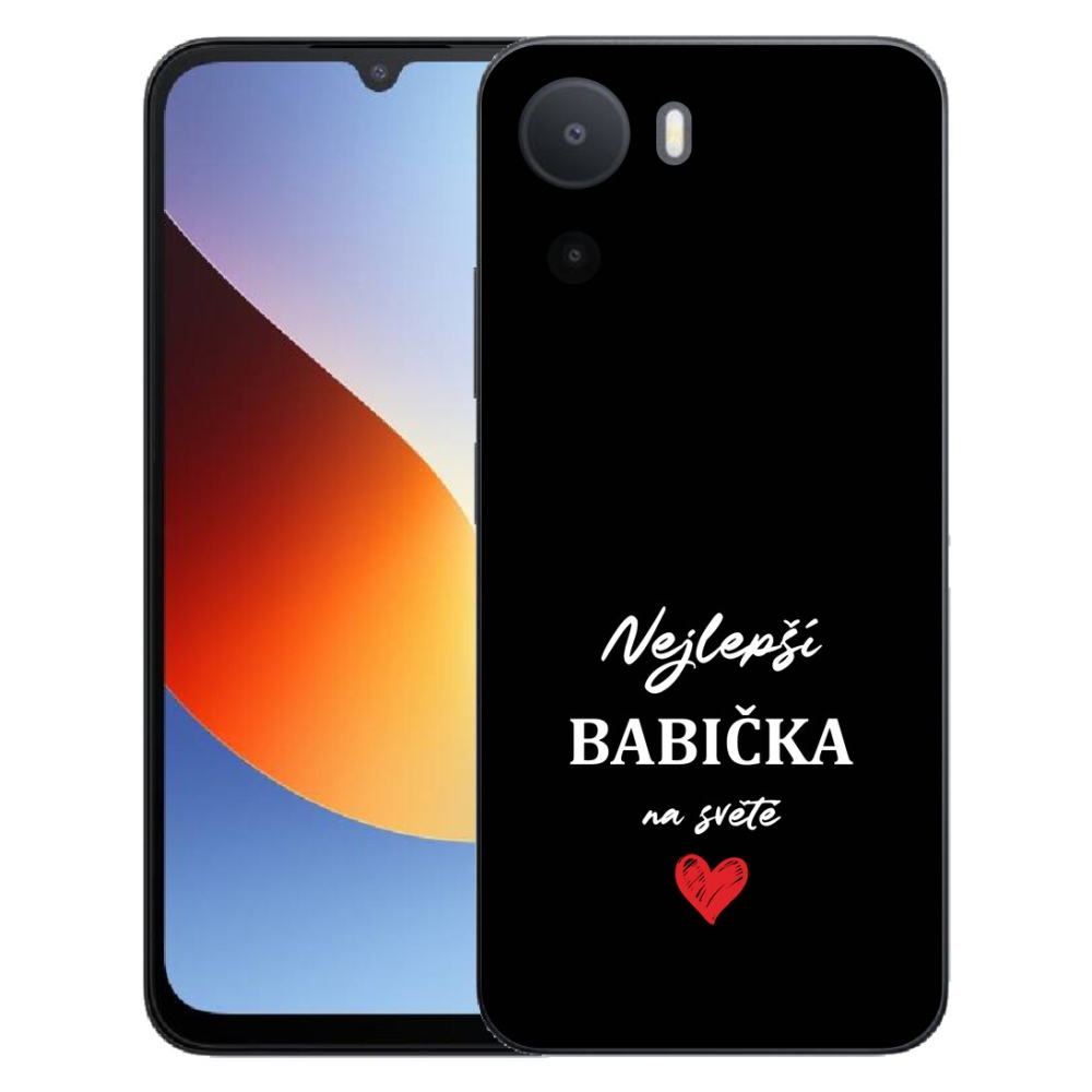 mmCase géltok a Xiaomi Redmi A7 Pro-hoz – a legjobb nagymama 1, fekete háttérrel